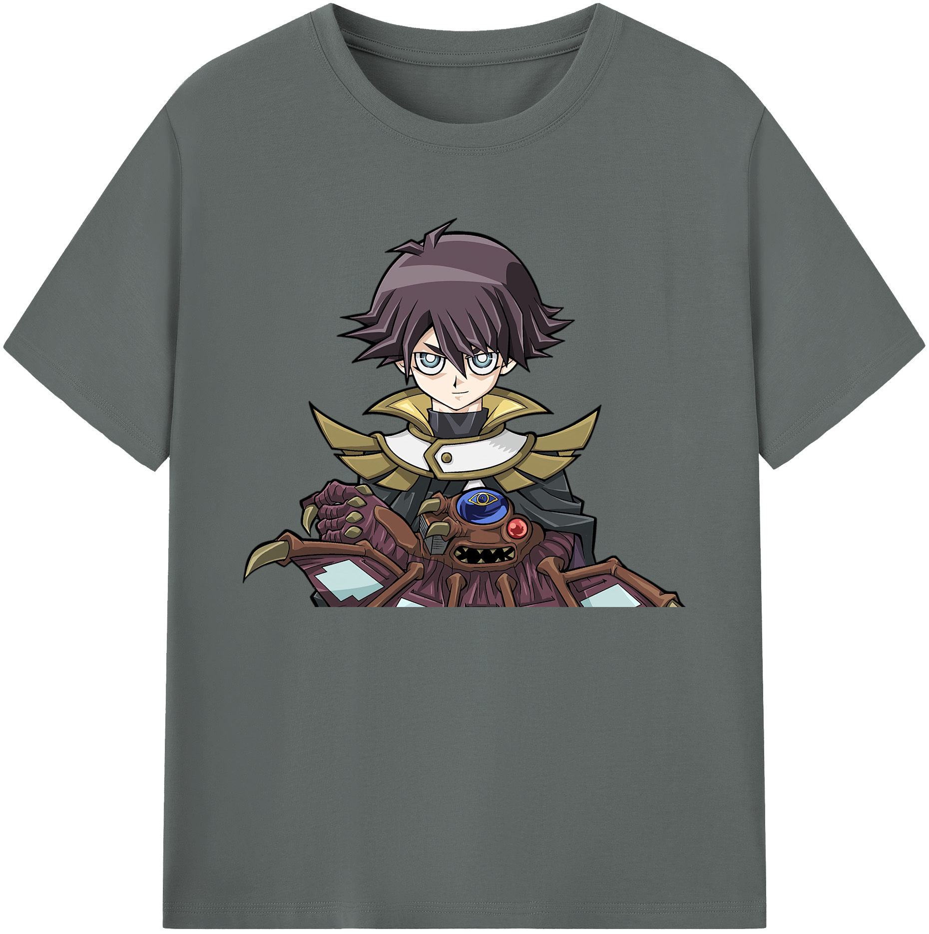 （画像用） 遊☆戯☆王 Yu-Gi-Oh! 綿100％ メンズ半袖Tシャツ｜肌触りやわらか＆通気性